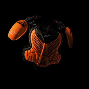 Pechera Ktm Bionic Plus Naranja Claro L/xl
