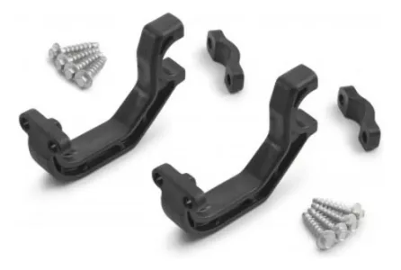 Kit Para Montaje De Cubre Manos Ktm Negro Izquierdo/derecho