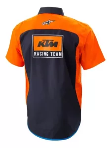 Camisa Ktm Team Woven S Azul