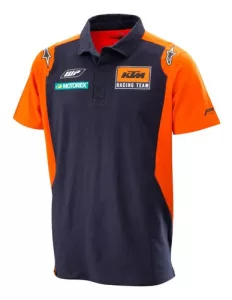 Polo Ktm Team S Azul Oscuro