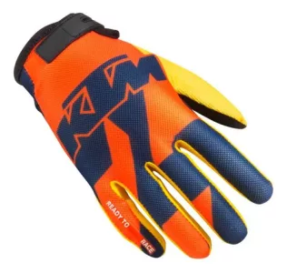 Guantes Para Moto Ktm Gravity Fx Niños Naranja L