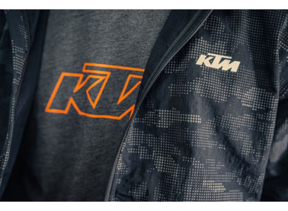 Campera Rompevientos Ktm Negro L