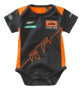 Body Para Bebe Ktm Racing Team Negro 80/9-12 Meses