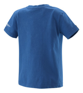 Remera Ktm Niño Kini Finish Flag S Azul