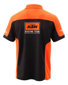 Polo Ktm Team Black/orange Xl Negro