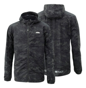 Campera Rompevientos Ktm Negro M
