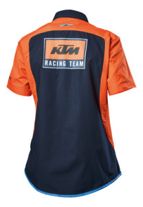 Camisa Ktm Team Woven Mujer S Azul