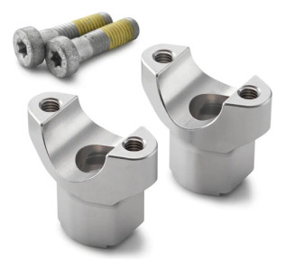 Kit De Soportes Para Manillar Ktm Gris Claro