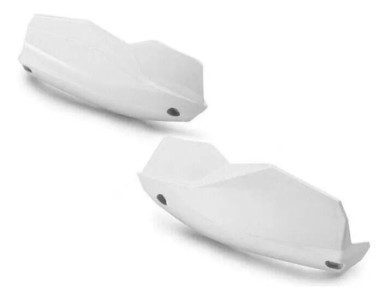 Deflector De Cubre Manos Ktm Blanco Izquierdo/derecho