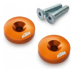 Topes Para Manillar Ktm Naranja