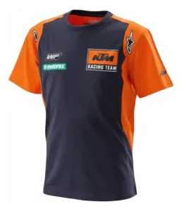 Remera Ktm Niño Replica Xs Azul