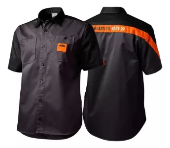 Camisa De Mecanico Ktm M Negro
