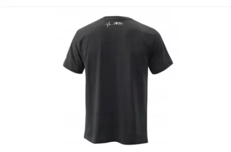 Remera Ktm Con Diseño Fluids Tee Xl Negro