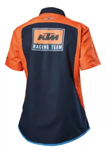 Camisa Ktm Team Woven Mujer S Azul