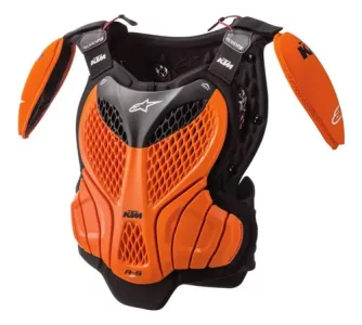Pechera Ktm Bionic Plus Niño Naranja Claro S/m