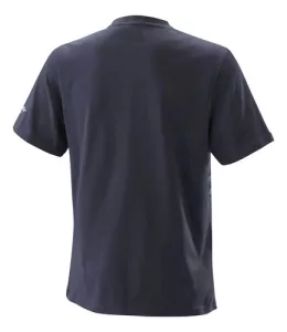 Remera Ktm Topography L Azul Oscuro