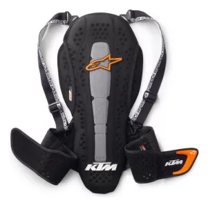 Protector Para Espalda Nucleon Kr-2 Ktm Negro