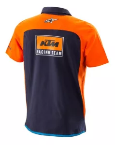 Polo Ktm Team S Azul Oscuro