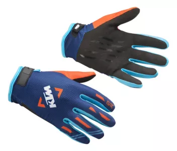 Guantes Para Motos Ktm Gravity Fx Kids Azul L