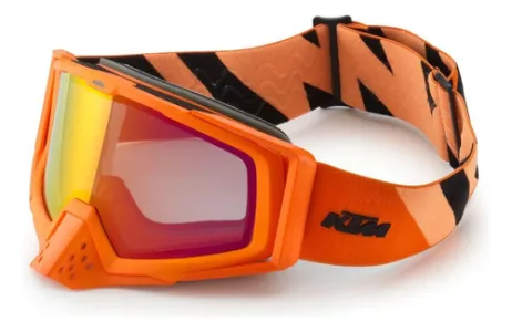 Antiparras Racing Ktm Naranja Dorado Os